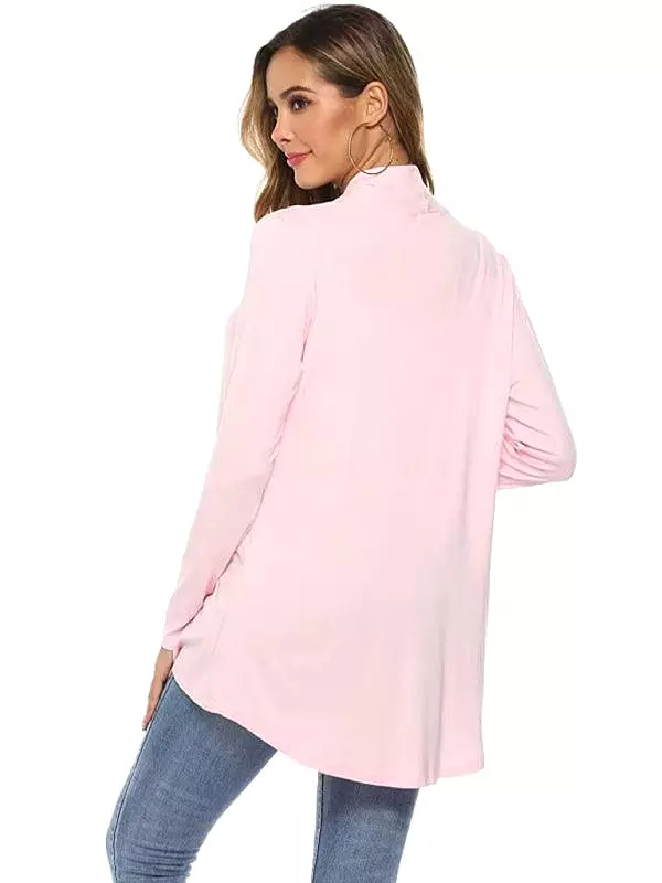 Mid-Length  Women Cardigan Sweater