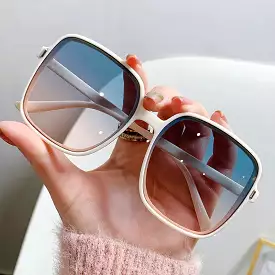 New Oversized Rectangle Sunglasses Women's Fashion Square Sun Glasses