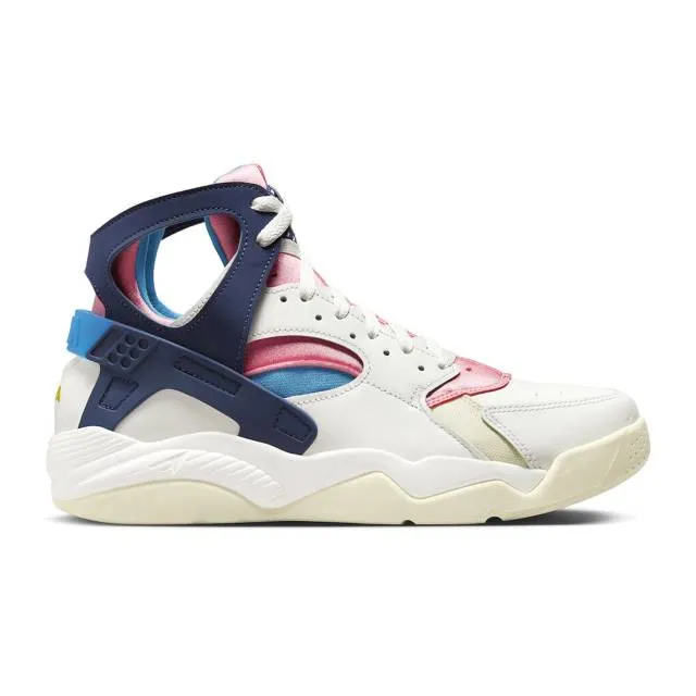 Nike air flight huarache (nike gear/ sail/ midnight navy/ coral chalk/ laser blue/ speed yellow/ coc