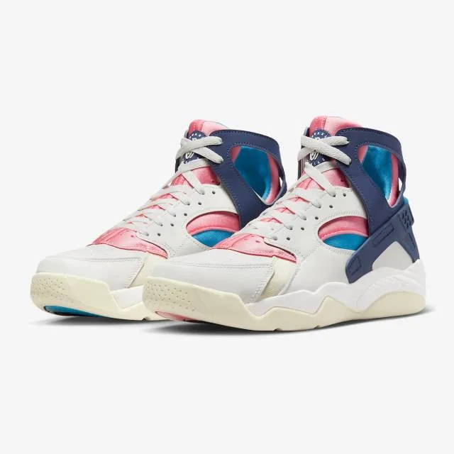 Nike air flight huarache (nike gear/ sail/ midnight navy/ coral chalk/ laser blue/ speed yellow/ coc