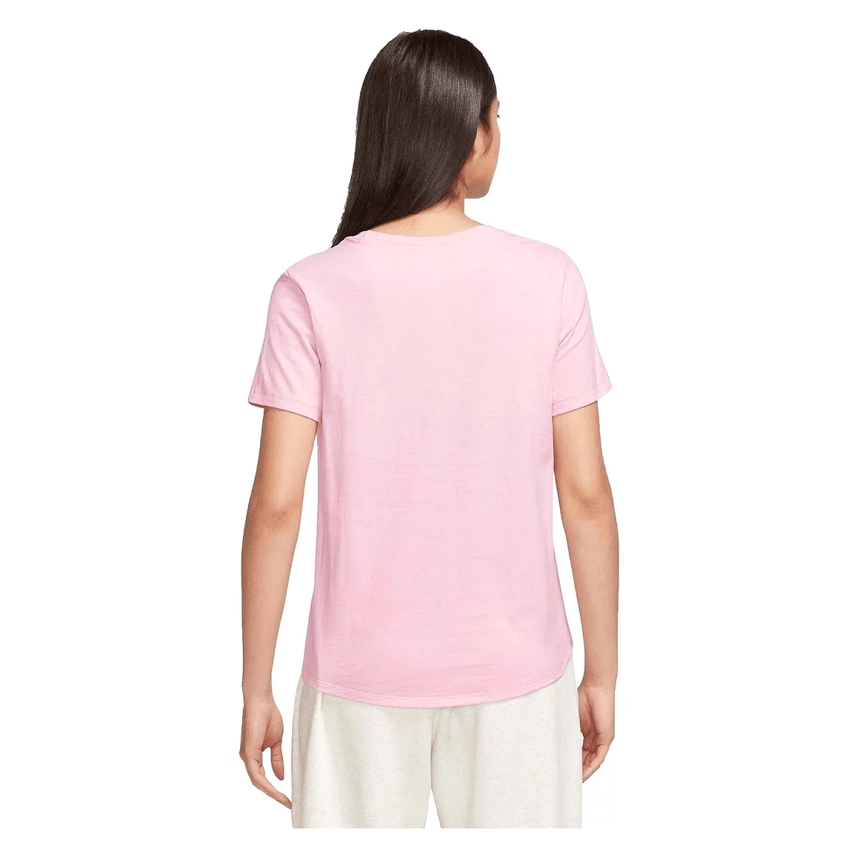 NIKE WOMEN'S SPORTSWEAR CLUB ESSENTIALS PINK TEE