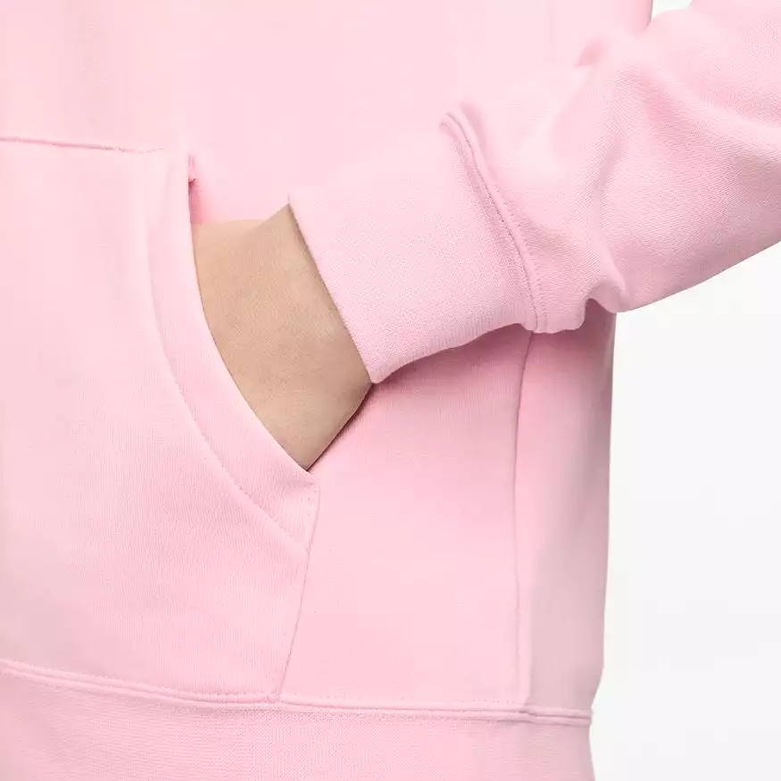 NIKE WOMEN'S SPORTSWEAR CLUB FLEECE PINK FULL-ZIP JACKET