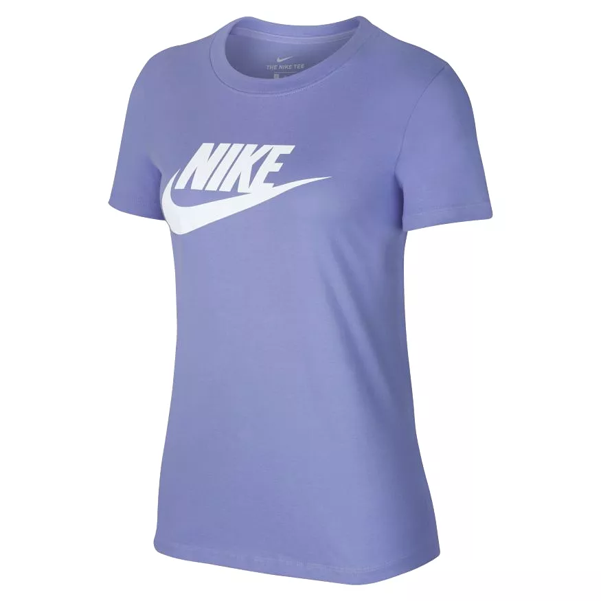 NIKE WOMEN'S SPORTSWEAR ESSENTIAL PURPLE TEE