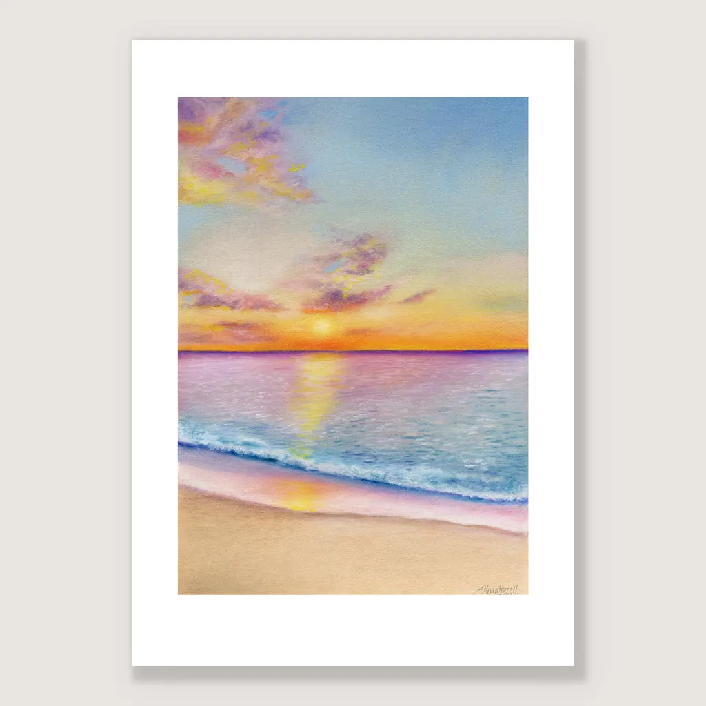 Ocean Dusk print