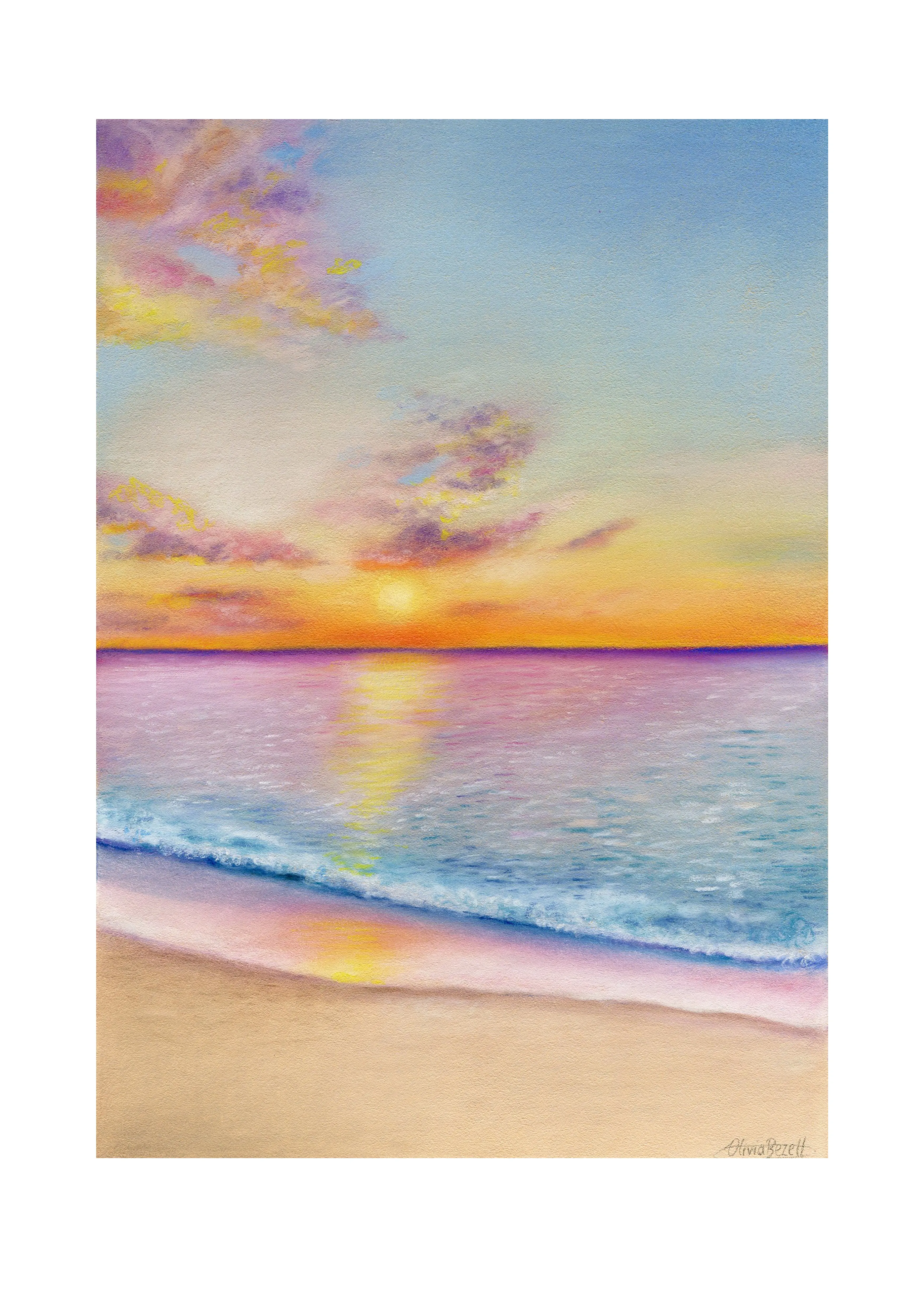 Ocean Dusk print