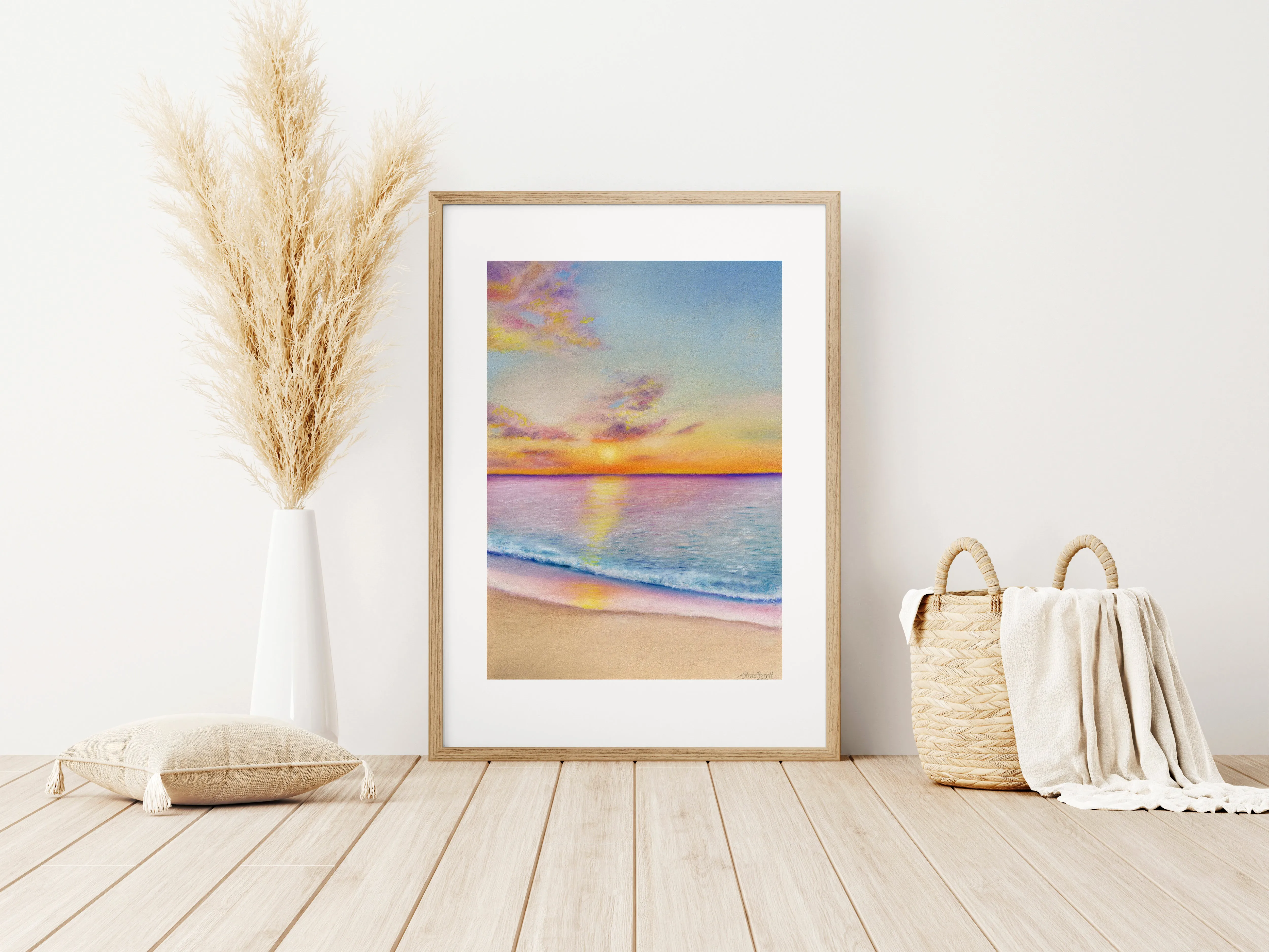 Ocean Dusk print