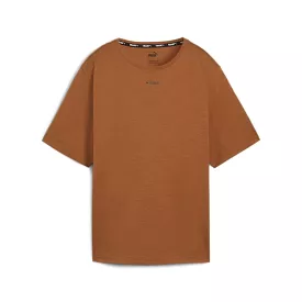 PUMA WOMEN'S GRAPHIC OS BROWN TEE