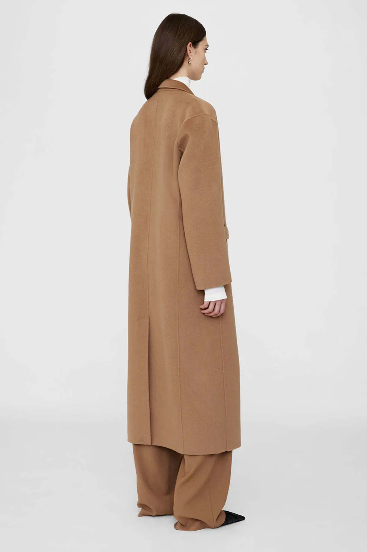 Quinn  Cashmere Blend Coat - Camel