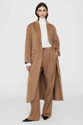 Quinn  Cashmere Blend Coat - Camel