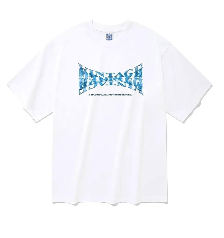 RADINEO  |[RADINEO]★24SS★ Vintage Wide Logo T-Shirt