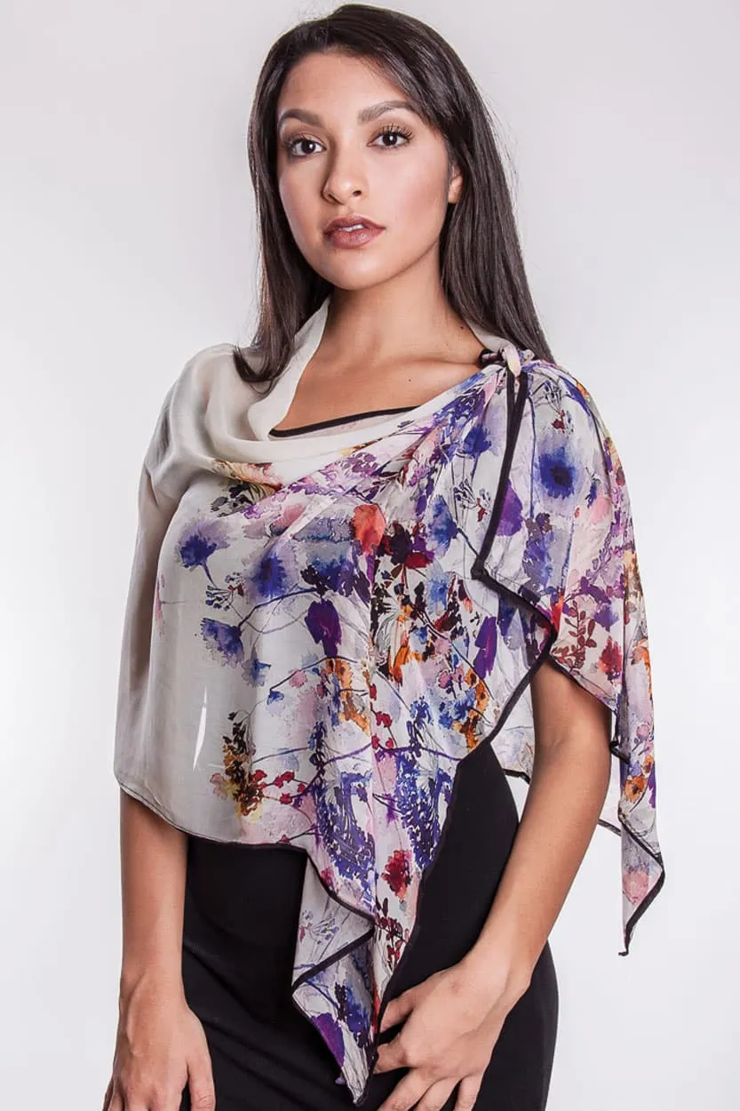 Sevya Aashi scarf, cupro