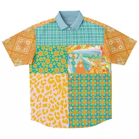 South Beach Short Sleeve Button Down Shirt