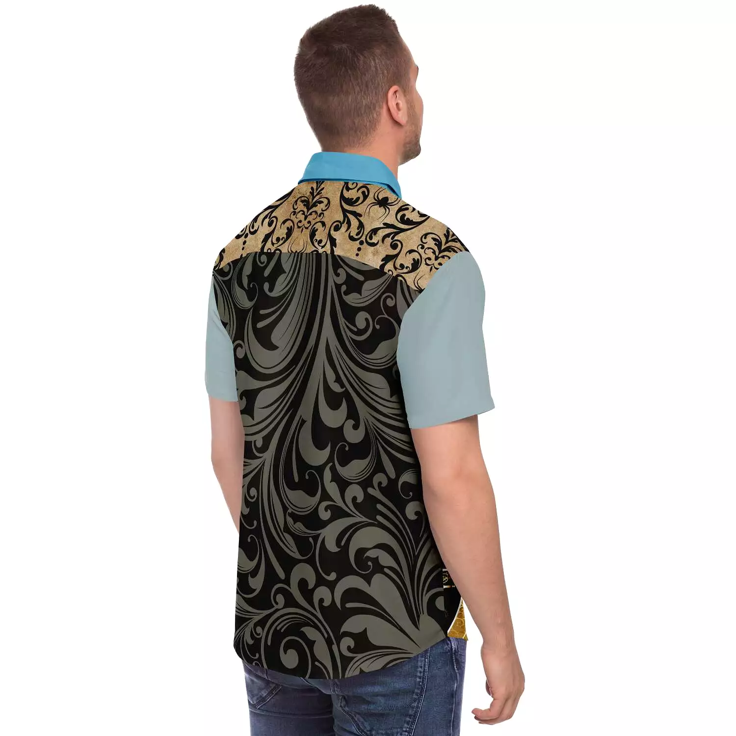 Steampunk Warrior S/S Button Down Shirt