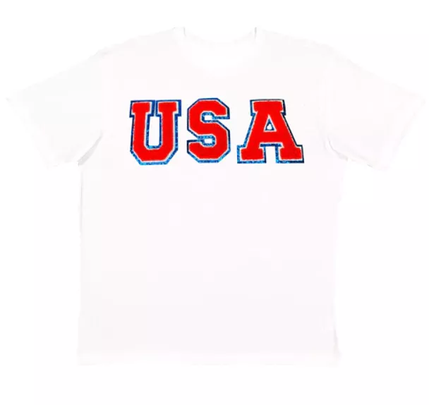 Sweet Wink - USA Red Patch Adult Tee