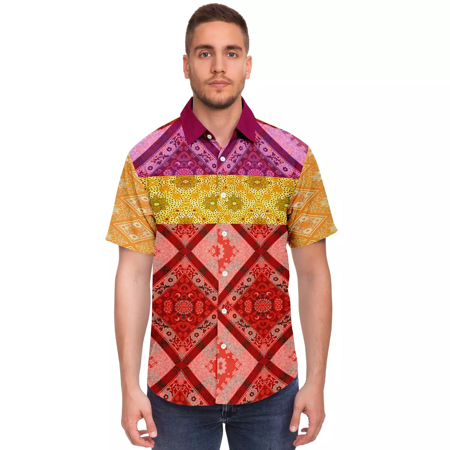 Taj Mahal S/S Button Down Shirt