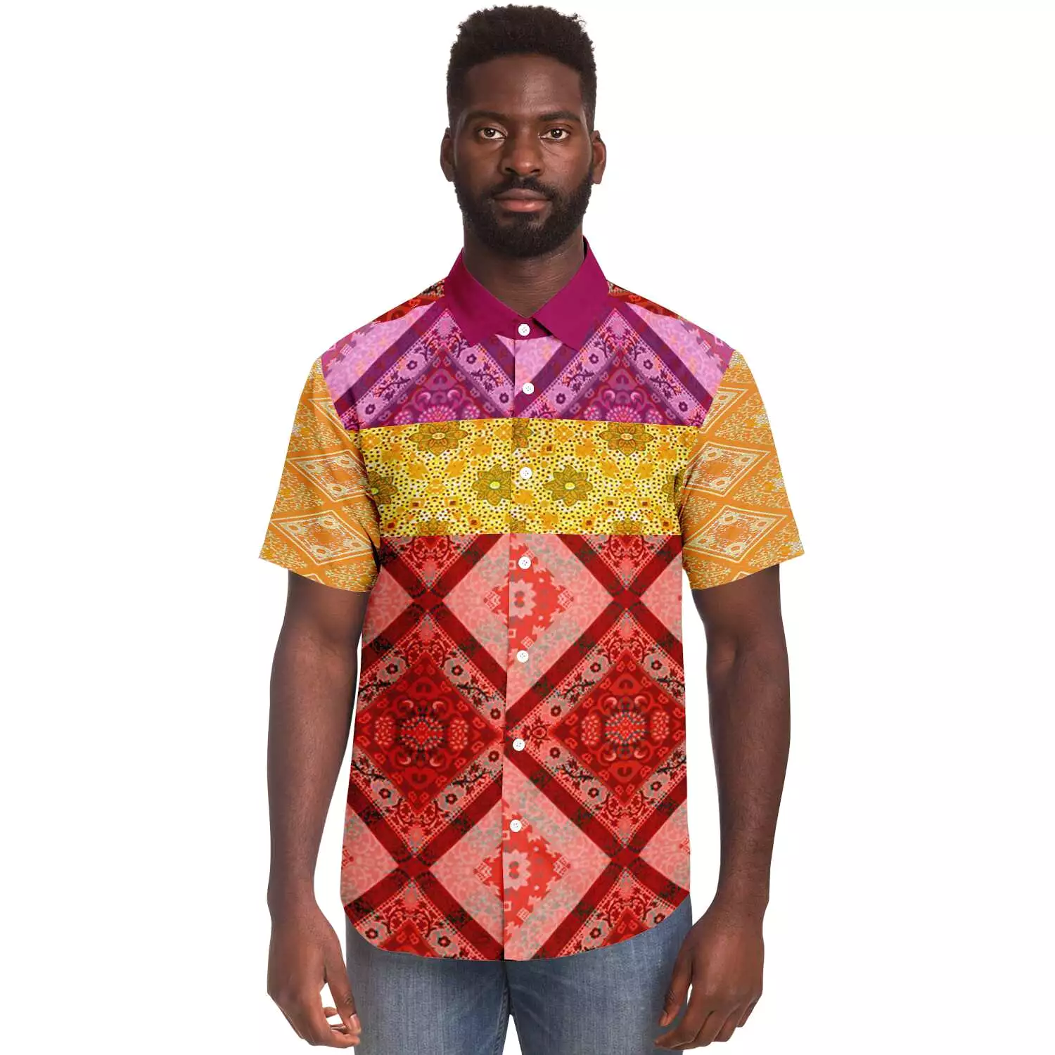 Taj Mahal S/S Button Down Shirt