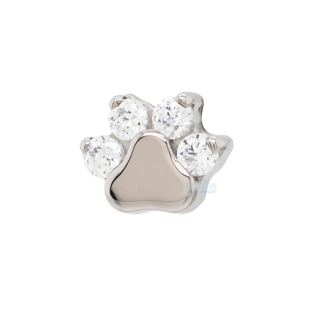 threadless: Faceted Gem Paw Print End