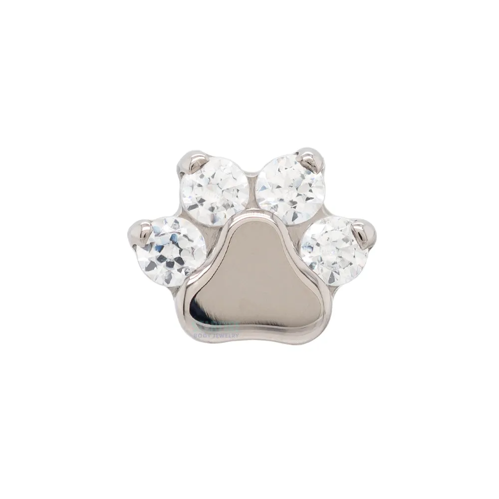 threadless: Faceted Gem Paw Print End