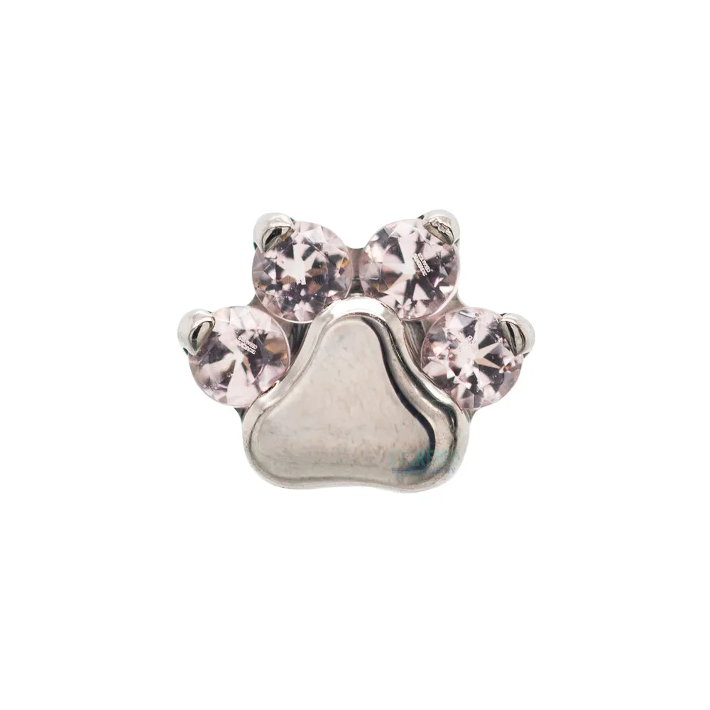 threadless: Faceted Gem Paw Print End