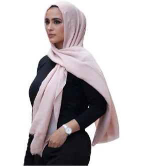 Verona Collection Womens Fringed Hijab Scarf Wrap