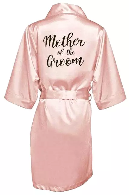 Wedding Nightgowns - Letter Print Robe