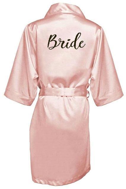 Wedding Nightgowns - Letter Print Robe