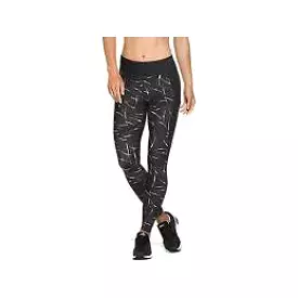 Women's  Core Train Print Tight - Black